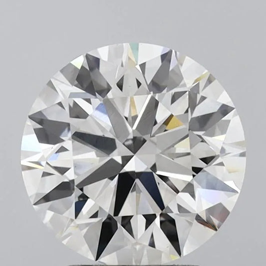 2.60ct Round Lab Grown Diamond (Colour G, Clarity VS1, Cut ID, IGI Certified)