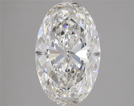 4.56ct Oval Lab Grown Diamond (Colour F, Clarity VVS2, IGI Certified)