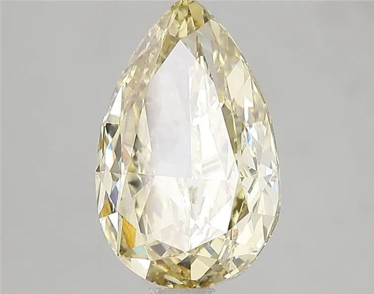 3.00ct Pear Lab Grown Diamond (Colour Fancy Intense Yellow, Clarity VS1, IGI Certified)