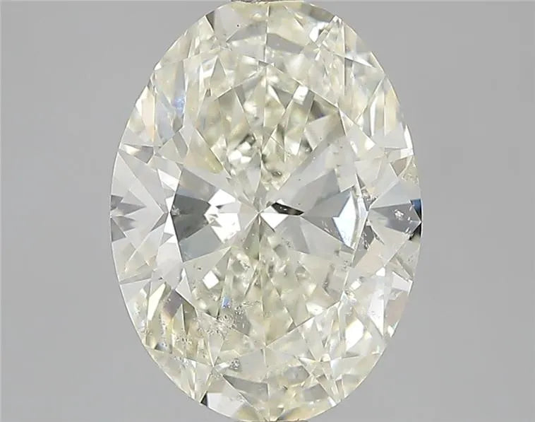 3.70ct Oval Natural Diamond (Colour M, Clarity SI2, Cut VG, IGI Certified)