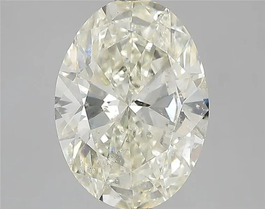 3.70ct Oval Natural Diamond (Colour M, Clarity SI2, Cut VG, IGI Certified)