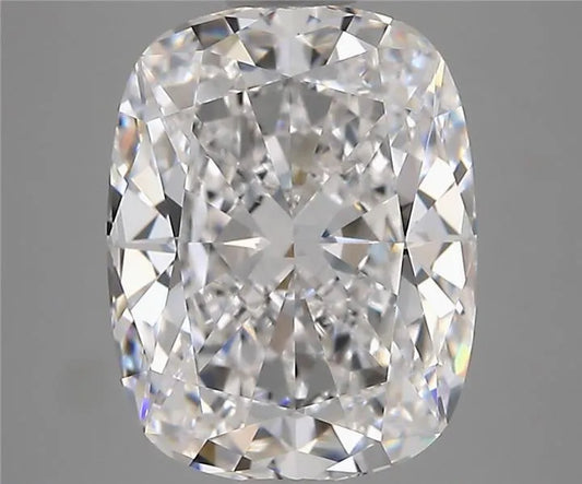 4.07ct Cushion modified Lab Grown Diamond (Colour D, Clarity VVS2, IGI Certified)