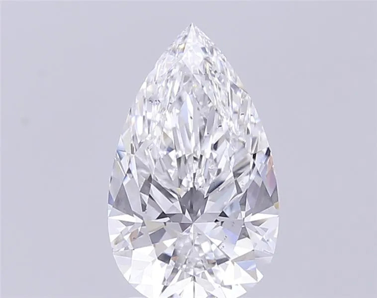 2.50ct Pear Lab Grown Diamond (Colour E, Clarity VS2, IGI Certified)
