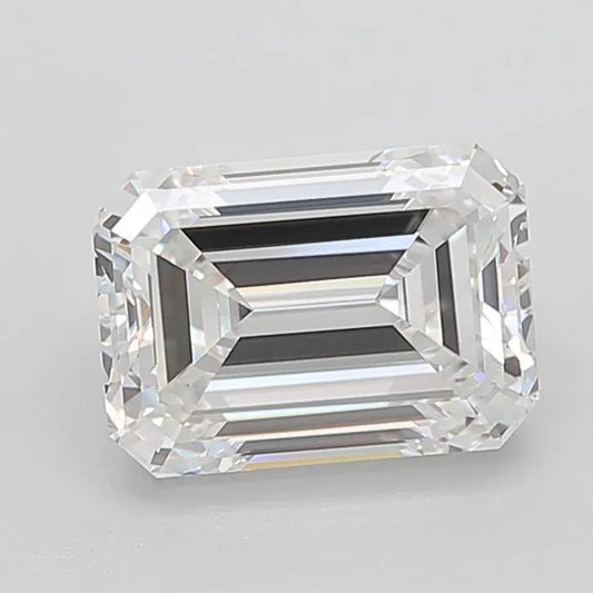 5.42ct Emerald Lab Grown Diamond (Colour E, Clarity VVS2, IGI Certified)