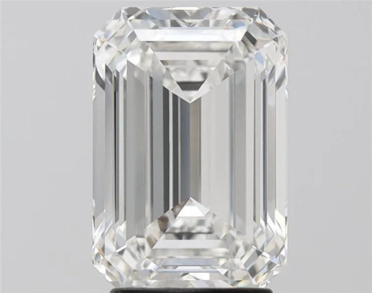 3.22ct Emerald Lab Grown Diamond (Colour G, Clarity VVS2, IGI Certified)