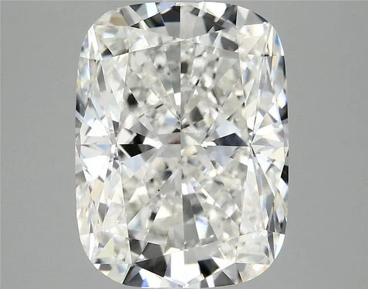 4.10ct Cushion modified Lab Grown Diamond (Colour F, Clarity VVS2, IGI Certified)