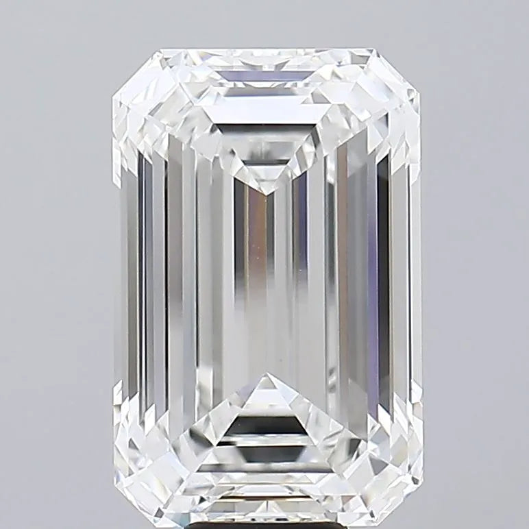 14.04ct Emerald Lab Grown Diamond (Colour F, Clarity VVS2, IGI Certified)
