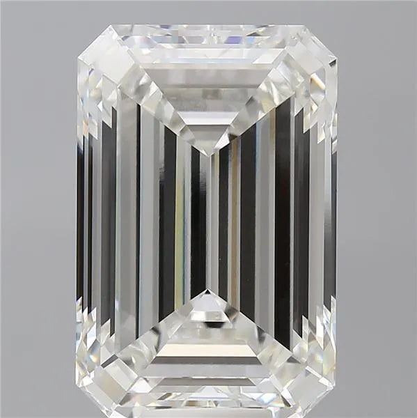 14.10ct Emerald Lab Grown Diamond (Colour G, Clarity VVS2, IGI Certified)