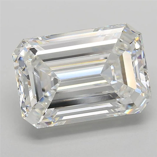 14.34ct Emerald Lab Grown Diamond (Colour F, Clarity VVS2, IGI Certified)