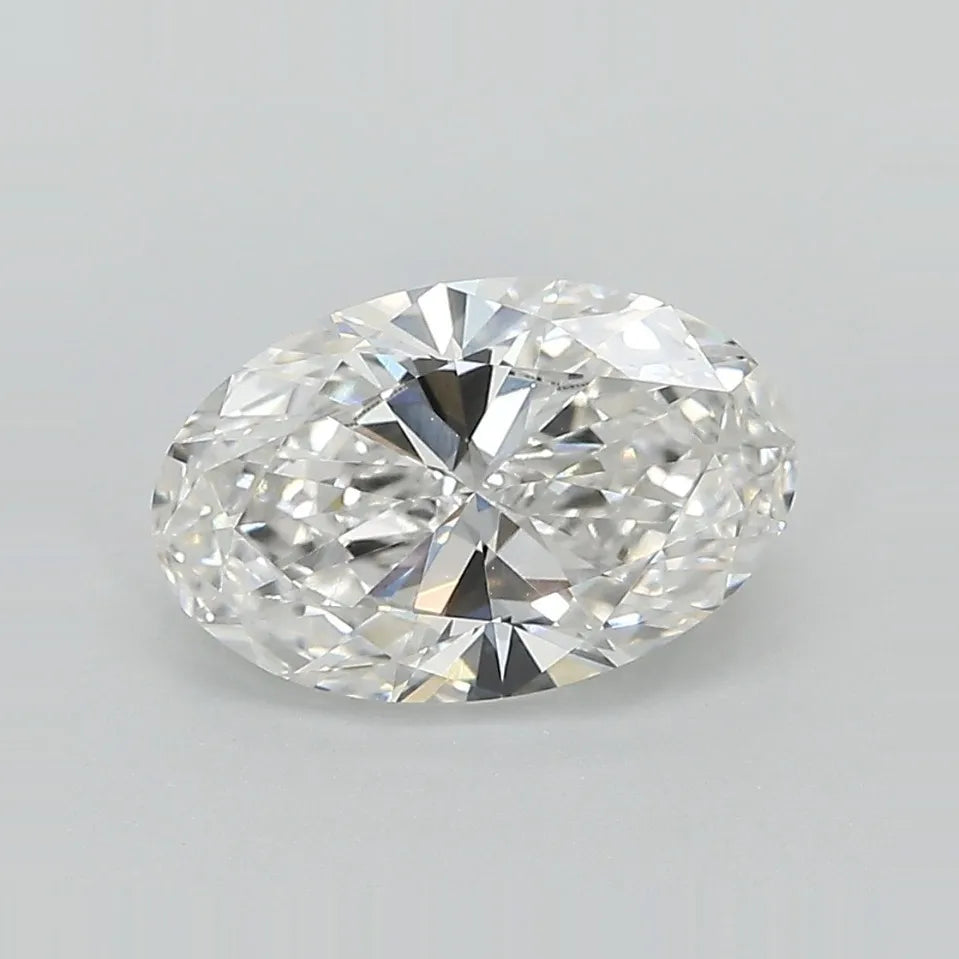 1.96ct Oval Lab Grown Diamond (Colour F, Clarity VVS2, IGI Certified)