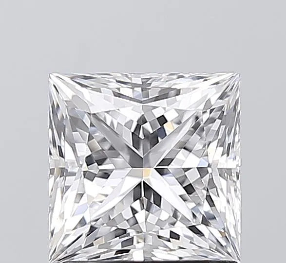 1.65ct Princess Lab Grown Diamond (Colour D, Clarity VVS2, IGI Certified)
