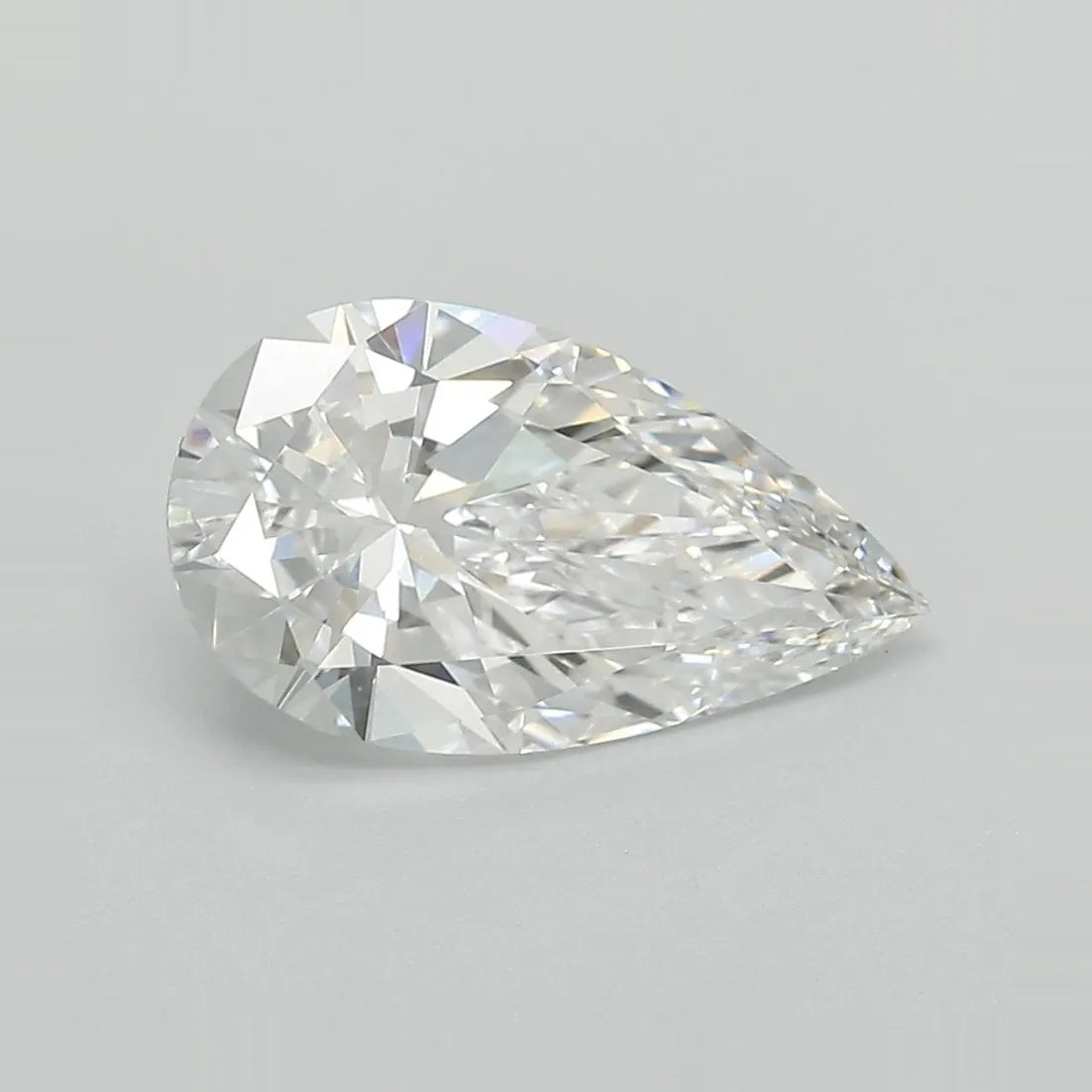 2.23ct Pear Lab Grown Diamond (Colour D, Clarity VVS2, IGI Certified)