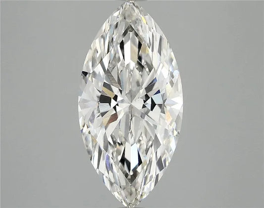 3.06ct Marquise Lab Grown Diamond (Colour G, Clarity VS1, IGI Certified)