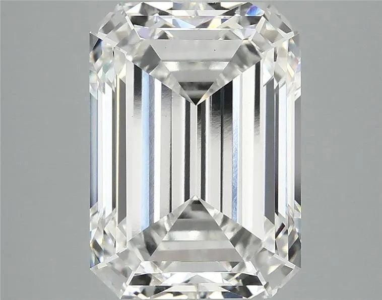 6.18ct Emerald Lab Grown Diamond (Colour F, Clarity VS1, IGI Certified)