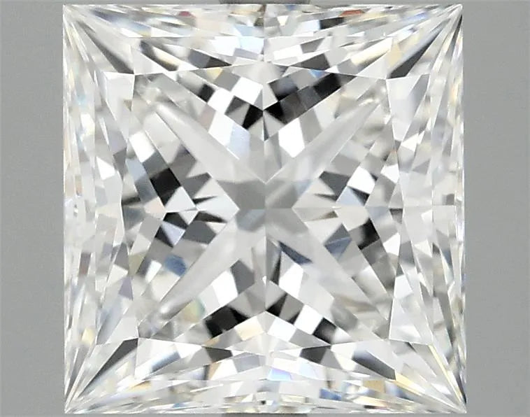 4.20ct Princess Lab Grown Diamond (Colour E, Clarity VVS2, IGI Certified)