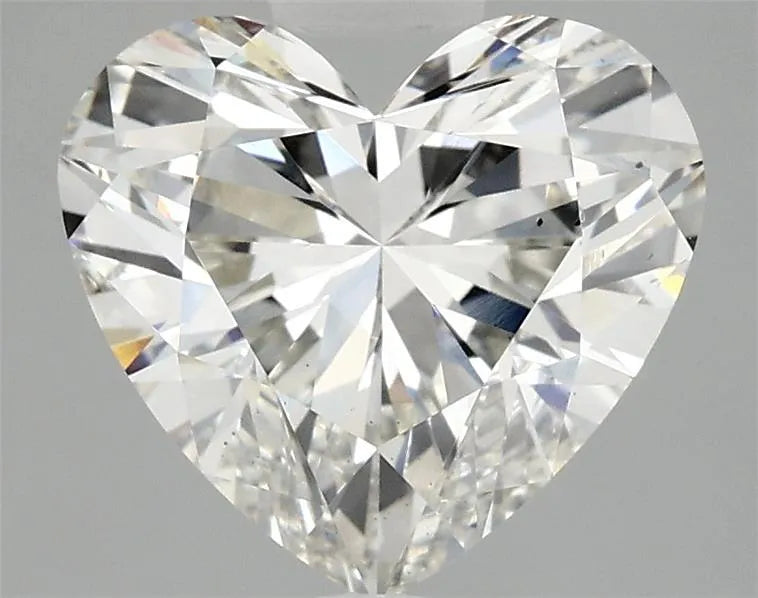3.06ct Heart Lab Grown Diamond (Colour H, Clarity VS2, IGI Certified)