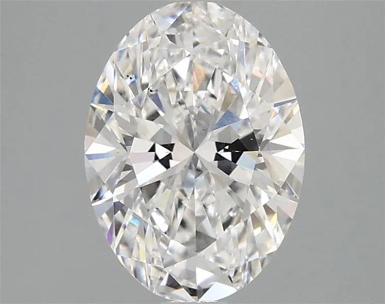 2.02ct Oval Lab Grown Diamond (Colour D, Clarity SI1, IGI Certified)