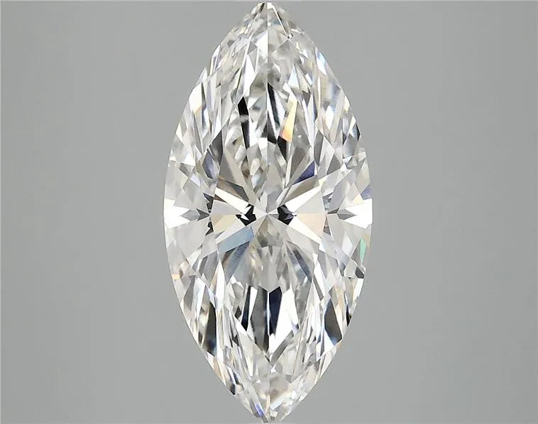 2.97ct Marquise Lab Grown Diamond (Colour F, Clarity VVS2, IGI Certified)