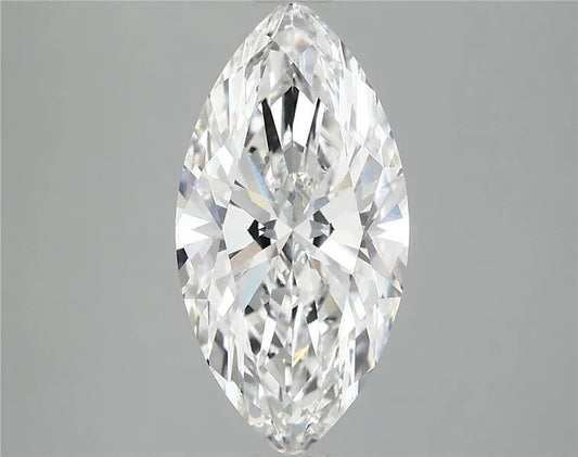 2.97ct Marquise Lab Grown Diamond (Colour E, Clarity VS1, IGI Certified)