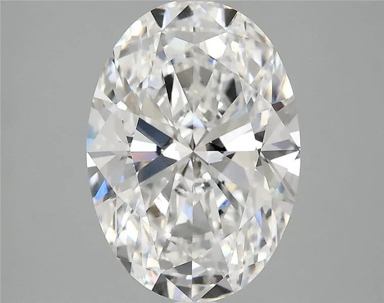 2.97ct Oval Lab Grown Diamond (Colour E, Clarity VVS2, IGI Certified)