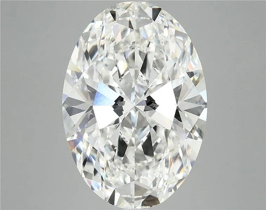 8.38ct Oval Lab Grown Diamond (Colour F, Clarity VVS2, IGI Certified)