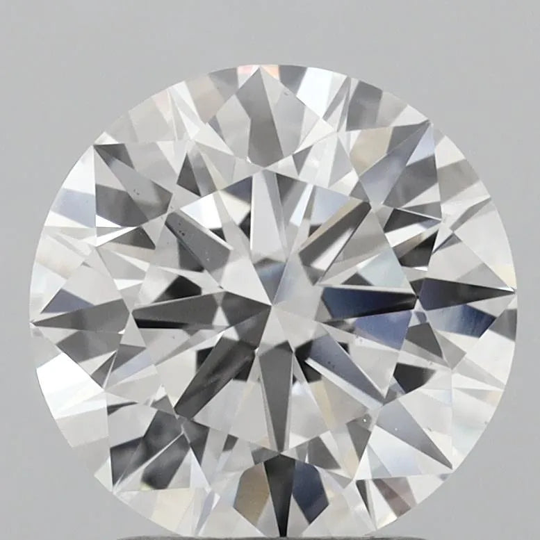 2.00ct Round Lab Grown Diamond (Colour E, Clarity VS1, Cut ID, IGI Certified)