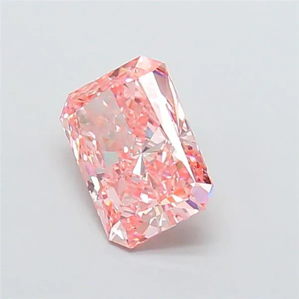 3.09ct Radiant Lab Grown Diamond (Colour Fancy Vivid Pink, Clarity VS1, IGI Certified)