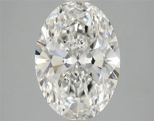 3.08ct Oval Lab Grown Diamond (Colour G, Clarity VS1, IGI Certified)