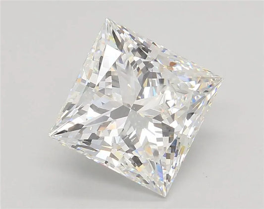 5.04ct Princess Lab Grown Diamond (Colour E, Clarity VVS2, IGI Certified)