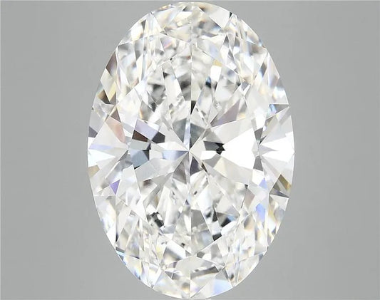8.05ct Oval Lab Grown Diamond (Colour E, Clarity VVS2, IGI Certified)