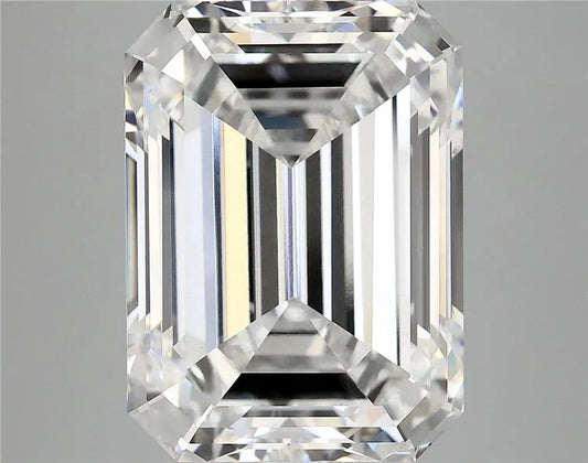 8.22ct Emerald Lab Grown Diamond (Colour E, Clarity VVS2, IGI Certified)