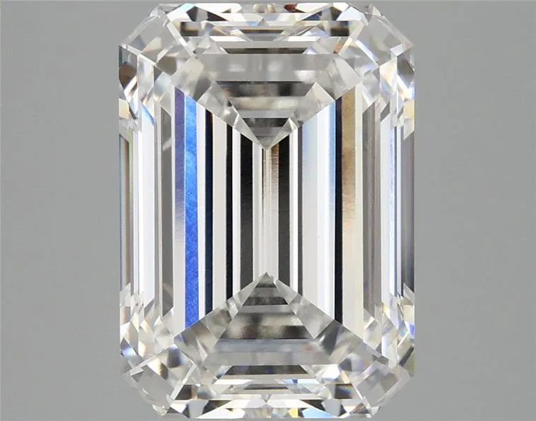 4.10ct Emerald Lab Grown Diamond (Colour D, Clarity VVS2, IGI Certified)