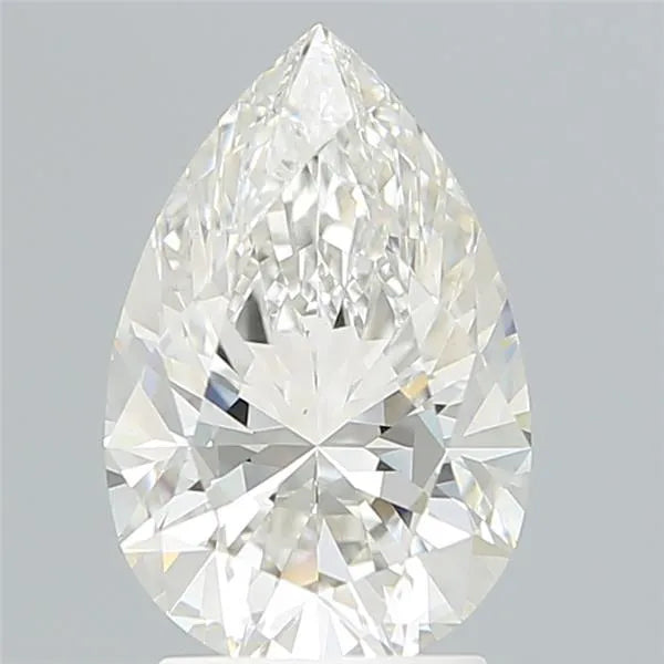 2.59ct Pear Lab Grown Diamond (Colour F, Clarity VVS2, IGI Certified)