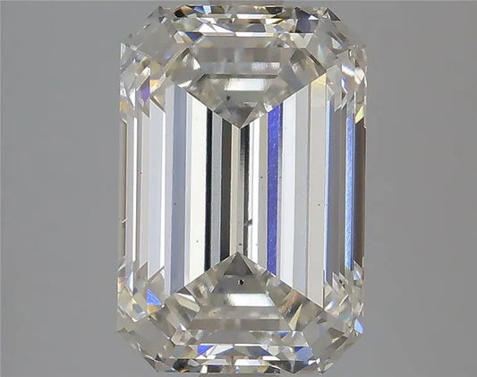 4.14ct Emerald Lab Grown Diamond (Colour H, Clarity VS2, IGI Certified)