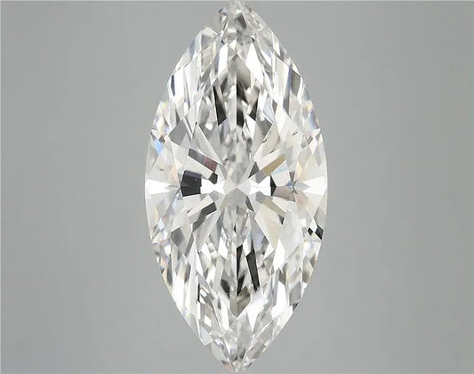 5.58ct Marquise Lab Grown Diamond (Colour F, Clarity SI1, IGI Certified)
