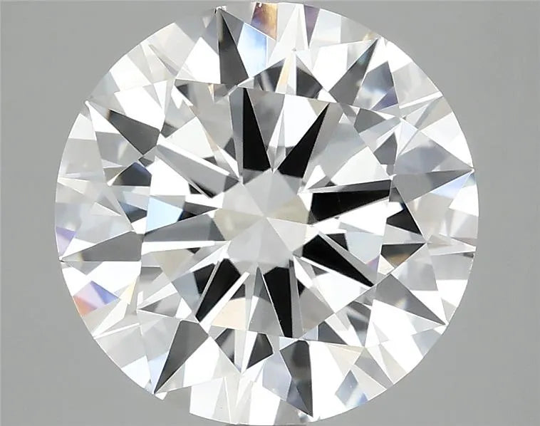 5.00ct Round Lab Grown Diamond (Colour E, Clarity VVS2, Cut EX, IGI Certified)