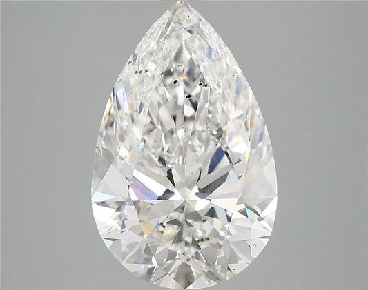 5.03ct Pear Lab Grown Diamond (Colour F, Clarity SI1, IGI Certified)