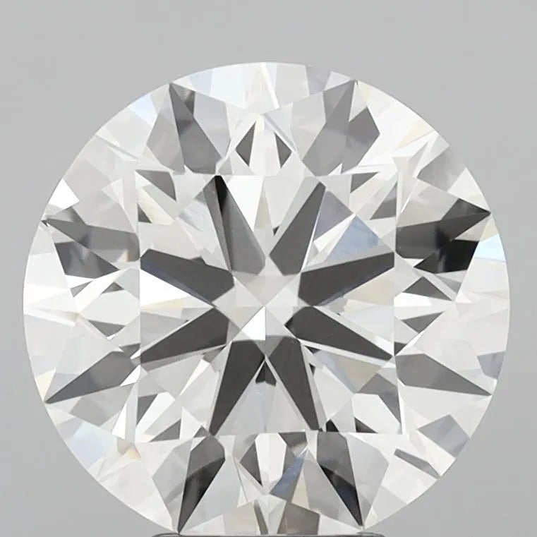 5.00ct Round Lab Grown Diamond (Colour G, Clarity VVS2, Cut ID, IGI Certified)