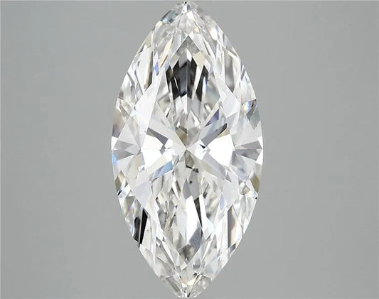 3.00ct Marquise Lab Grown Diamond (Colour E, Clarity VS2, IGI Certified)