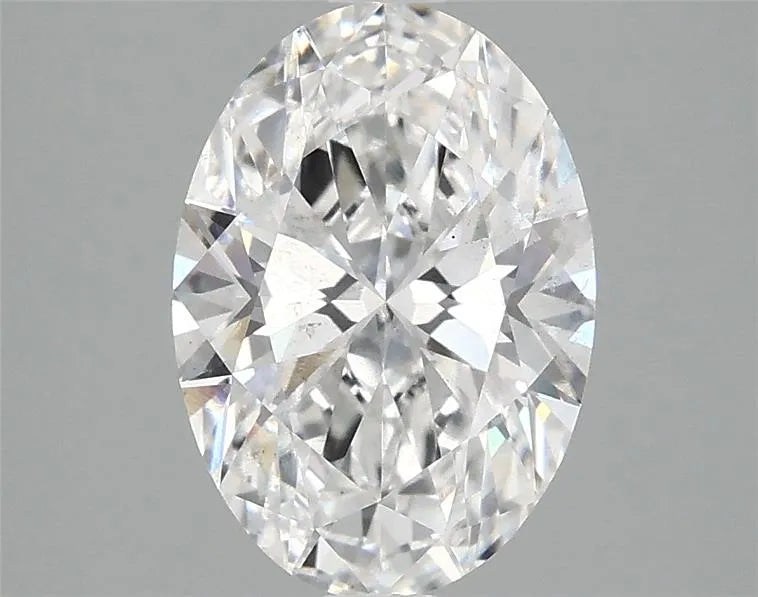 2.09ct Oval Lab Grown Diamond (Colour D, Clarity SI1, IGI Certified)