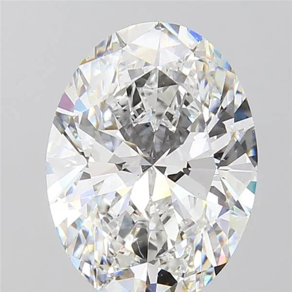 3.95ct Oval Lab Grown Diamond (Colour E, Clarity VS1, IGI Certified)