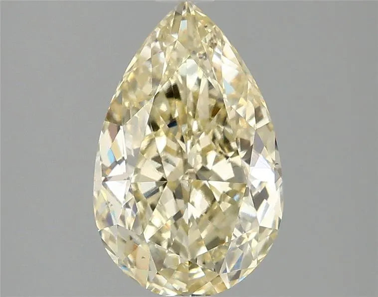 2.08ct Pear Lab Grown Diamond (Colour Fancy Yellow, Clarity VS1, IGI Certified)