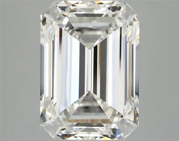3.75ct Emerald Lab Grown Diamond (Colour F, Clarity VVS1, IGI Certified)
