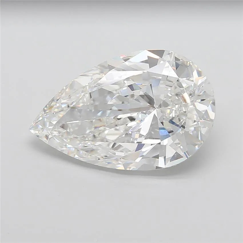 15.00ct Pear Lab Grown Diamond (Colour F, Clarity VVS2, IGI Certified)