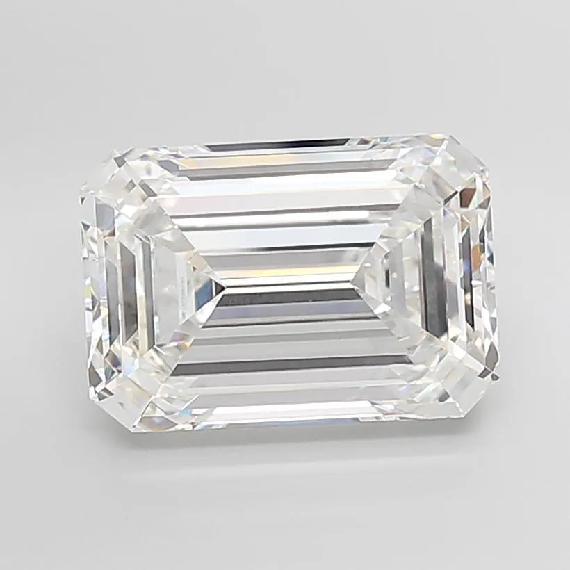 15.03ct Emerald Lab Grown Diamond (Colour F, Clarity VVS2, IGI Certified)