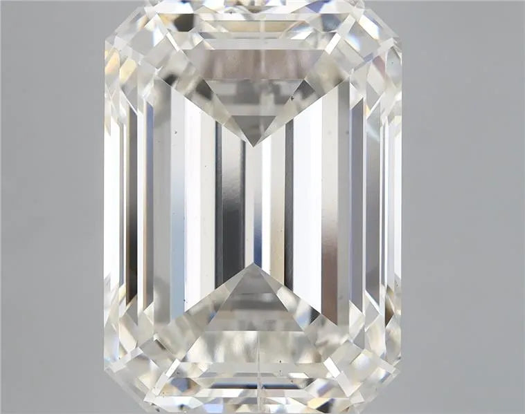 15.03ct Emerald Lab Grown Diamond (Colour H, Clarity SI1, IGI Certified)