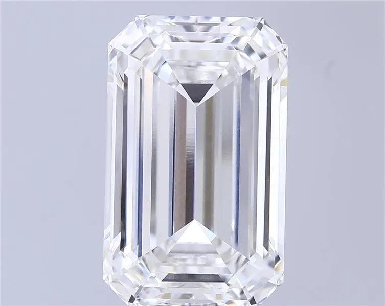 15.04ct Emerald Lab Grown Diamond (Colour F, Clarity VVS2, IGI Certified)