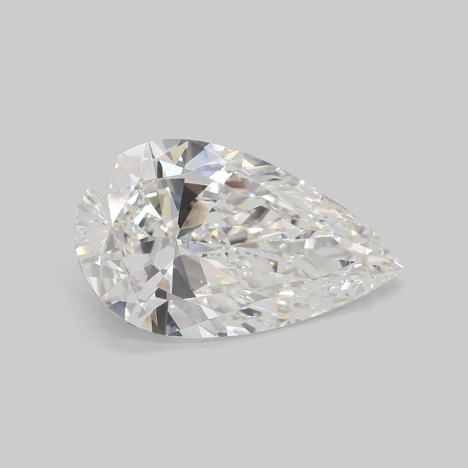 15.04ct Pear Lab Grown Diamond (Colour F, Clarity VVS2, IGI Certified)