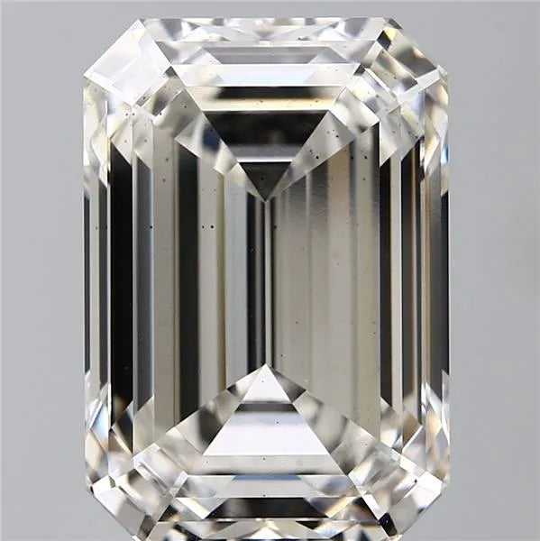 15.05ct Emerald Lab Grown Diamond (Colour H, Clarity SI1, IGI Certified)