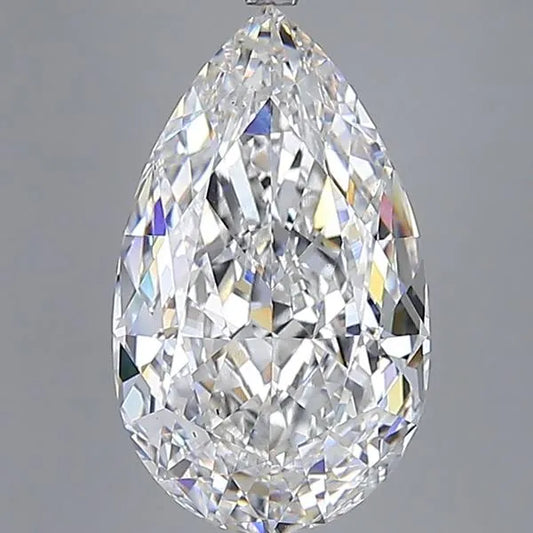 15.07ct Pear Lab Grown Diamond (Colour F, Clarity VS2, IGI Certified)